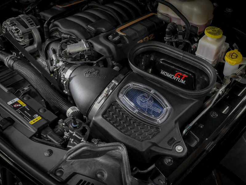 aFe 21 Jeep Wrangler 392 JL V8-6.4L Momentum GT Cold Air Intake System w/ Pro 5R Filter Secondary image