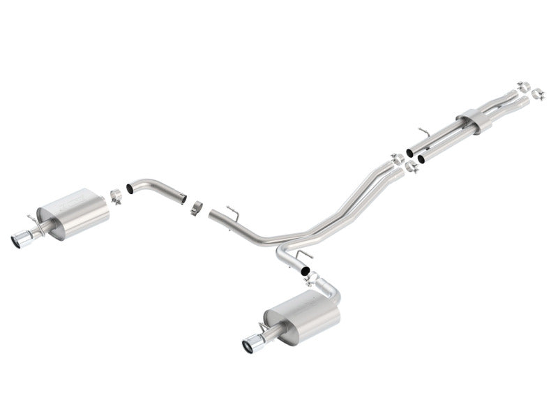 Borla 12-15 Ford Explorer 3.5L EcoBoost Dual Split Rear Ext SS S-Type CB Exhaust Secondary image