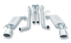 Borla 05-06 Pontiac GTO Coupe 2dr 6.0L 8cyl AT/MT 4spd/6spd RWD SS Catback Exhaust w/ inXin Pipe parts set