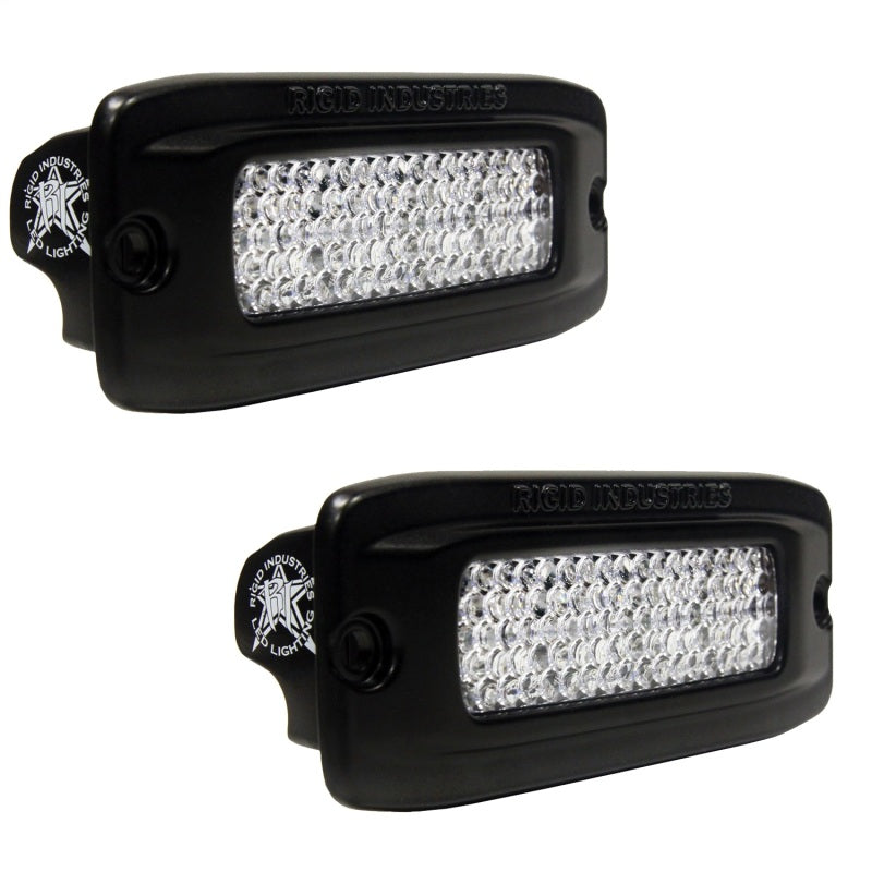 Rigid Industries SRQ - Flush Mount - Diffused - Back Up Light Kit for offroad lighting and electrical. Main image
