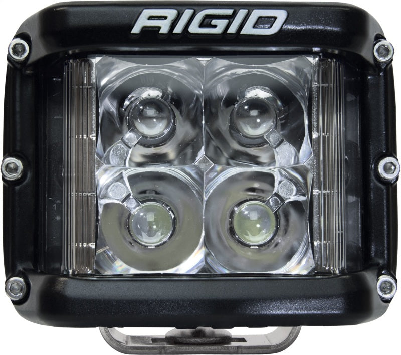 Rigid Industries D-SS - Spot - Single - Black Housing LED light for offroad performance upgrades