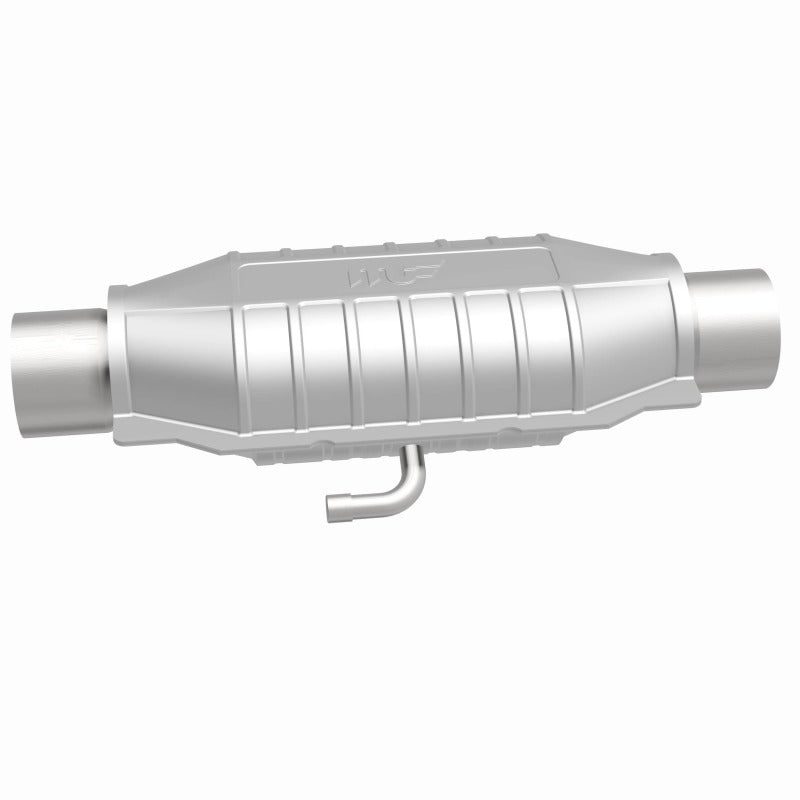MagnaFlow Conv Universal 2.5 inch T2 Rear catalytic converter for Jeep Wrangler accessories and offroad performance upgrades.