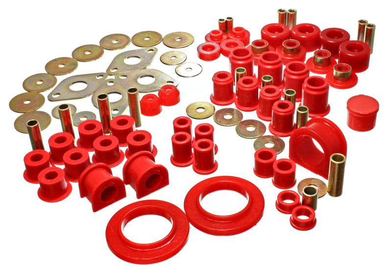 Energy Suspension 01-04 Toyota Tacoma Red Hyper-Flex Master Bushing Set - performance offroad parts