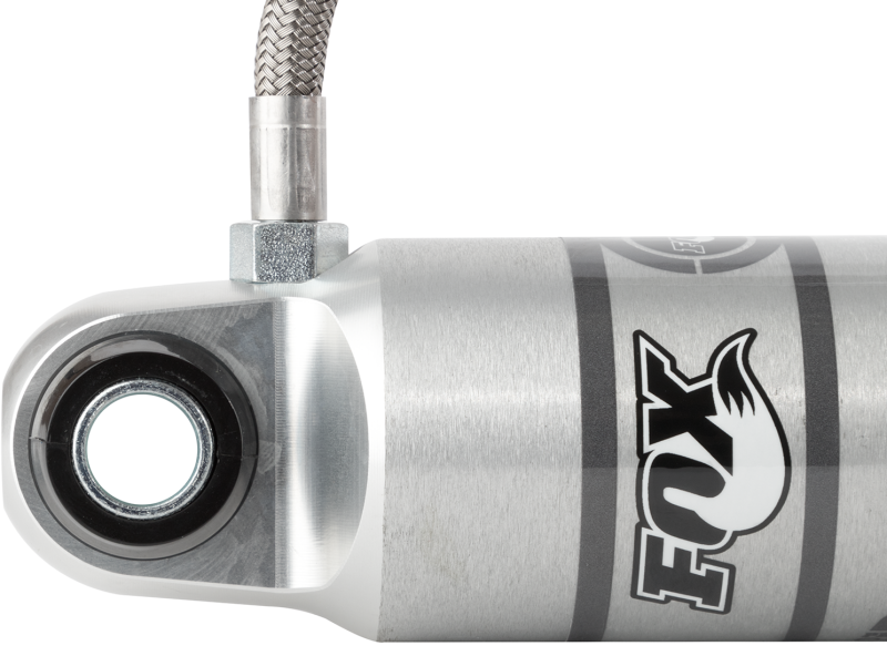 Fox 99+ Chevy HD 2.0 Performance Series 14.1in. Smooth Body Remote Res. Rear Shock / 7-10in. Lift close up
