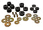 Energy Suspension D100-300 2&4Wd Body Mounts - Black parts