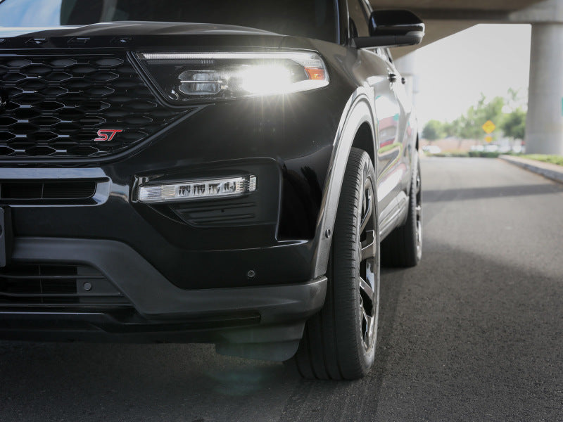 aFe CONTROL Billet Aluminum Wheel Spacers 5x114.3 CB70.5 1.25in - 15-24 Ford Mustang/20-23 Explorer Secondary image