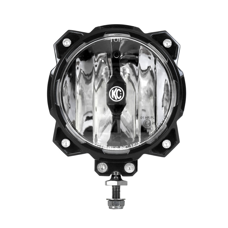 KC HiLiTES 6in. Pro6 Gravity LED Light 20w Single Mount SAE/ECE Driving Beam (Single) for offroad lighting and electrical. Main image