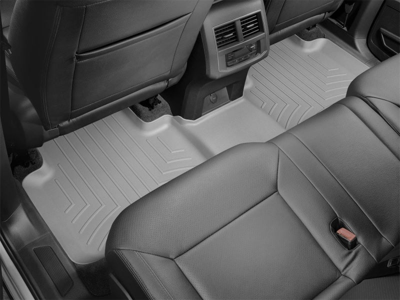 WeatherTech 2018+ Volkswagen Atlas Rear FloorLiner - Grey (Fits Vehicles w/2nd Row Bench Seats) Secondary image