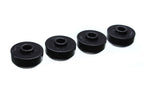 Energy Suspension 63-82 Chevrolet Corvette Black Rear Leaf Spring Bushing Set for performance upgrades.