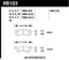 HB103 GM Intermediate brake pad specifications for Hawk 76-77 Chevrolet Camaro LT / 72 Camaro Z28 / 69-81 Camaro Super Duty Street Front Brake Pads