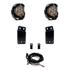 Baja Designs 21+ Dodge Ram TRX LP9 Series Bumper Kit with offroad lighting components