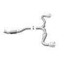 MagnaFlow Cat-Back 2015 Alfa Romeo 4C 1.7L SS 2.5in Dual Split Rear 4.in Tips exhaust system for performance upgrades