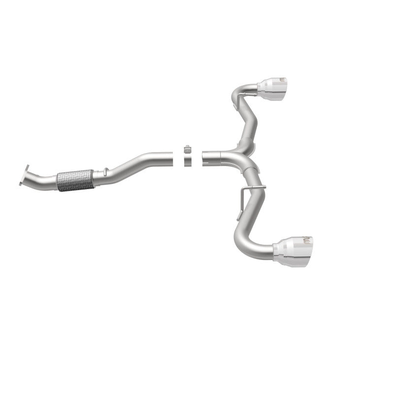 MagnaFlow Cat-Back 2015 Alfa Romeo 4C 1.7L SS 2.5in Dual Split Rear 4.in Tips exhaust system for performance upgrades