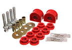 Energy Suspension 99-04 Ford F-150 Lightning 2WD Red Rear Sway Bar Bushing Set (Inc End Links) components