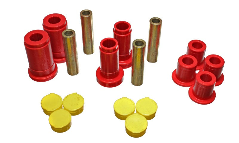 Energy Suspension 02-05 Dodge Ram 1500 2WD Red Front Control Arm Bushing Set Secondary image
