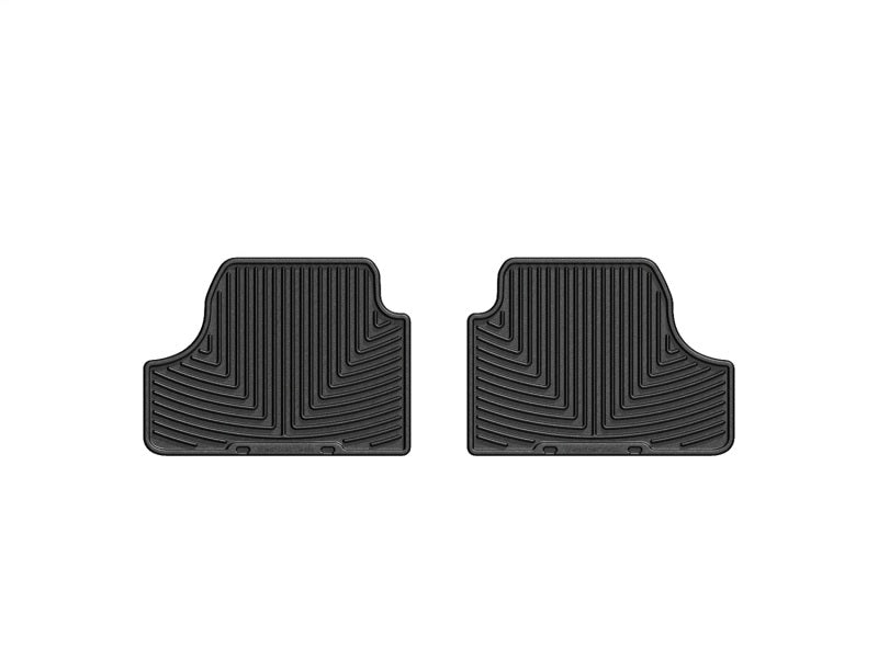 WeatherTech 98-06 BMW 3-Series Rear Rubber Mats - Black Main image
