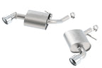Borla 16-17 Chevy Camaro 3.6L V6 Single Split Rear Exit ATAK Axle-Back Exhaust system with polished tips