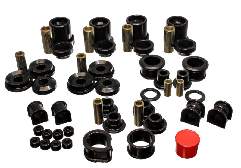 Energy Suspension 90-96 Nissan 300ZX Black Hyper-Flex Master Bushing Set (Sway bar end link bushings) for performance offroad parts.