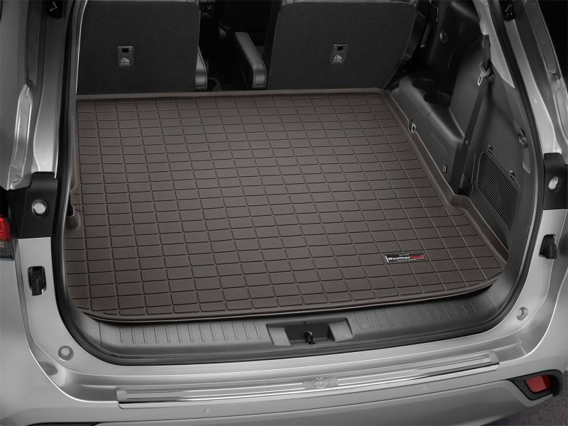WeatherTech 2020+ Toyota Highlander Cargo Liners - Cocoa Secondary image