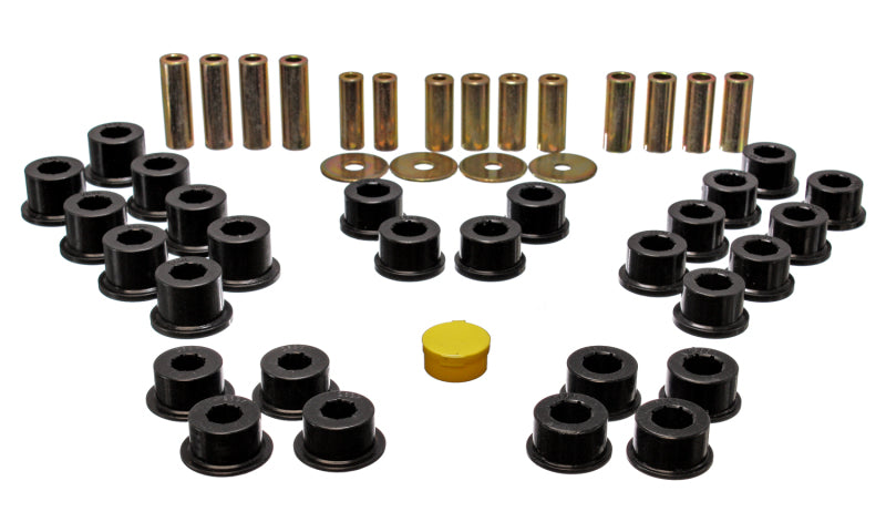 Energy Suspension 90-97 Mazda Miata Black Rear Control Arm Bushing Set Secondary image