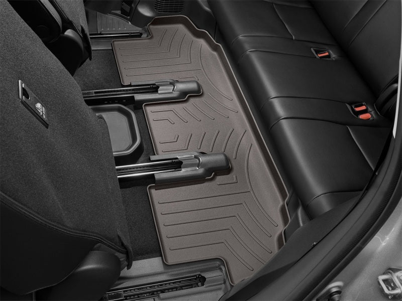 WeatherTech 2020+ Toyota Highlander Rear FloorLiner - Cocoa Secondary image