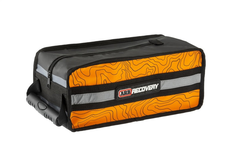 ARB Micro Recovery Bag Orange/Black Topographic Styling PVC Material for offroad gear