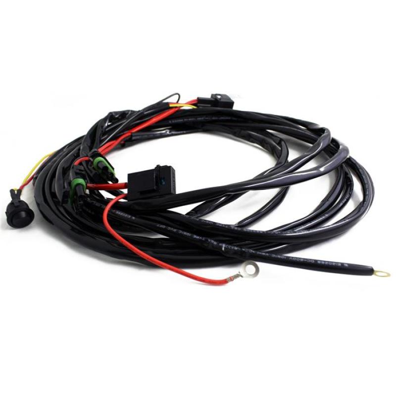 Baja Designs OnX6/S8/XL Pro/Sport Wire Harness (2 Light Max) for offroad performance upgrades