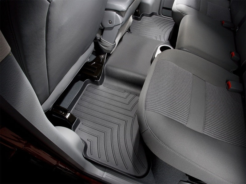 WeatherTech 02-06 Dodge Ram 1500 Pickup QuadCab Rear FloorLiner - Black for offroad truck accessories
