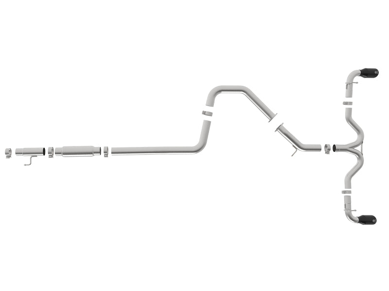 aFe Takeda 3-2.5in 304 SS Cat-Back Exh System w/Black Tips 2018 Hyundai Elantra GT Sport I4-1.6L (t) Secondary image