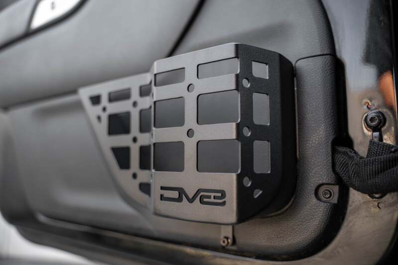 DV8 Offroad 11-18 Jeep Wrangler JK Front Door Pocket Molle Panels Secondary image