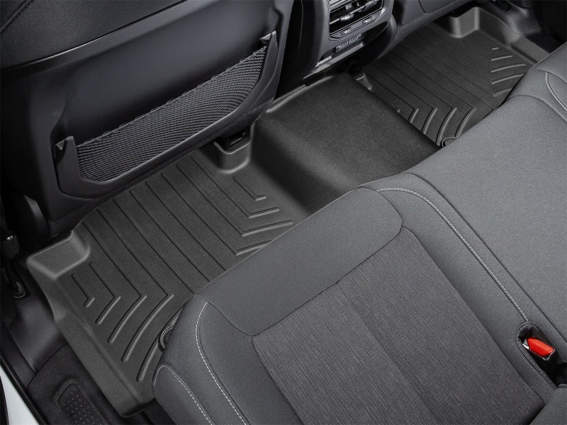 WeatherTech 2022+ Jeep Grand Cherokee 4xe ONLY Rear FloorLiner - Black in vehicle interior