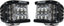 Rigid Industries D-SS - Driving - Set of 2 - Black Housing for offroad lighting