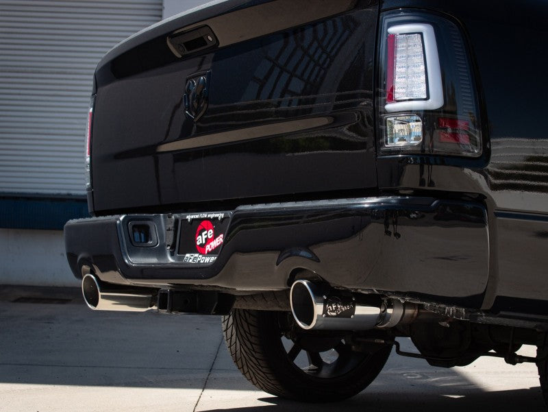 aFe 09-18 Ram 1500 V8 5.7L Hemi Gemini XV 3in 304 SS Cat-Back Exhaust w/ Polished Tips Secondary image