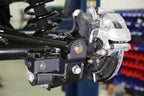 Fabtech 2021+ Ford Bronco 4WD Rear Track Bar Bracket close-up