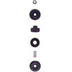 Bilstein 5100 Series 14-20 Ram 2500 Rear 46mm Monotube Shock Absorber components, offroad performance upgrades, suspension lift kits