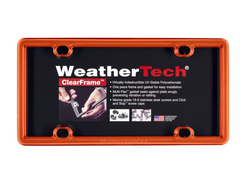 WeatherTech ClearFrame - Orange Secondary image