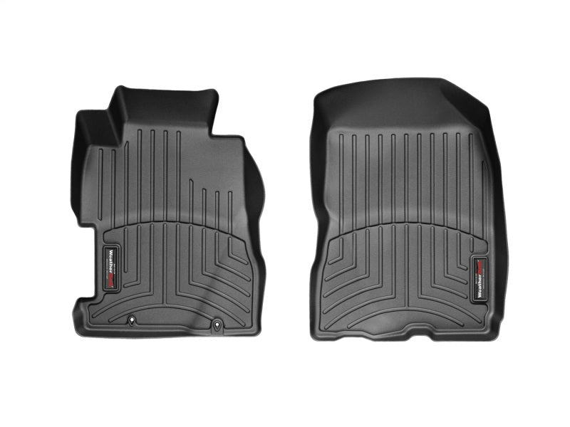 WeatherTech 06-11 Honda Civic Front FloorLiner - Black Main image