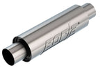 Borla XR-1 Multi-Core 2.5in Center/Center 17in x 12in x 4in Round Racing Muffler for performance offroad parts.