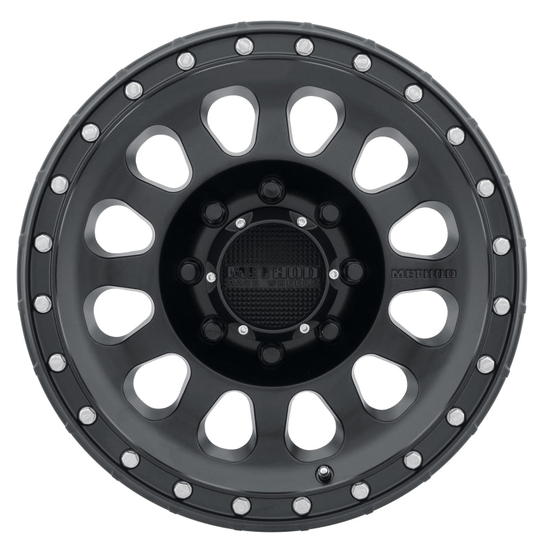 Method MR315 17x8.5 0mm Offset 8x180 130.81mm CB Matte Black Wheel Secondary image