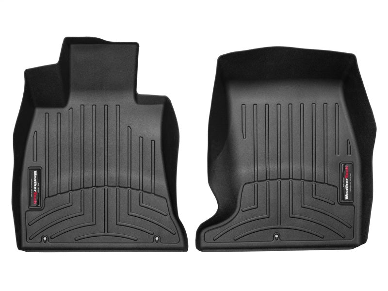 WeatherTech 2018+ Kia Stinger Front FloorLiner - Black for protection Main image