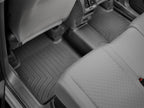 WeatherTech 2018+ Volkswagen Tiguan Rear FloorLiner - Black (Fits 5 & 7 Passenger Models) interior view with custom fit