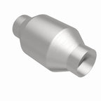 MagnaFlow Conv Univ 2.25in Inlet/Outlet Center/Center Round catalytic converter for offroad performance upgrades