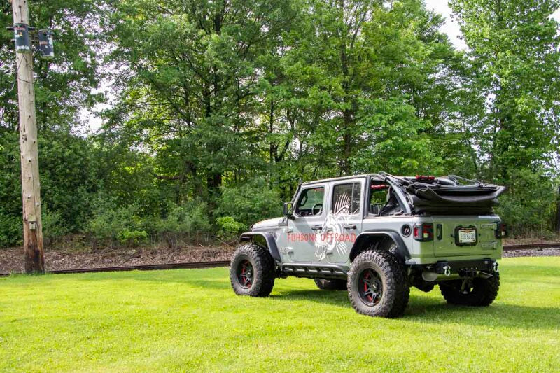 Fishbone Offroad For 2018+ Jeep Wrangler JL Rear Bumper Delete Secondary image