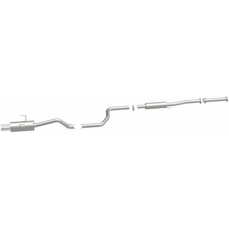 MagnaFlow Sys C/B Civic Ex/Si 2/4Dr 96-On exhaust system for performance upgrades and enhanced engine tone.