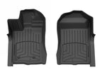 WeatherTech 2024 Ford Ranger Front FloorLiner HP - Black, high-performance truck accessories.