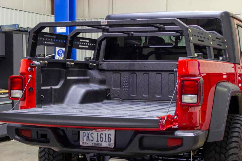 Fishbone Offroad Jeep Gladiator Tackle Bed Rack Secondary image