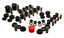 Energy Suspension 95-99 Mitsubishi Eclipse FWD/AWD Black Hyper-flex Master Bushing Set for performance offroad parts