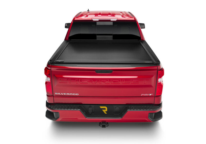 Retrax 2019 Chevy & GMC 5.8ft Bed 1500 RetraxONE MX on red truck