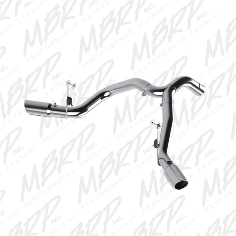 MBRP 13-15 Dodge 25/3500 Cummins 6.7L(Excl. CC/SB)4in Filter Back Cool Duals AL(Leaf Spring) Secondary image