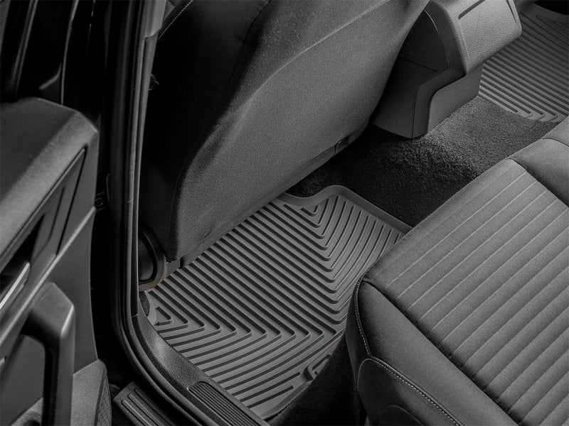 WeatherTech 19-25 Volkswagen Jetta 2nd Row Rear All-Weather Floor Mats - Grey Secondary image